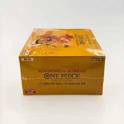 One Piece TCG OP04 Kingdoms of Intrigue Booster Box New FACTORY SEALED English 810059781993 - Image 3
