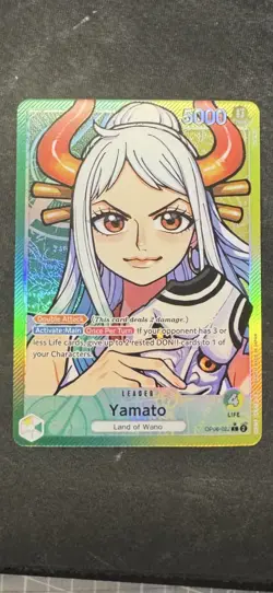One Piece Yamato Leader Alt Art OP06-022 Wings of the Captain English Edition - Image 2