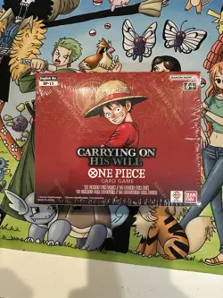 One Piece TCG OP-13 Carrying On His Will - Booster Box (English) Factory Sealed - Image 1