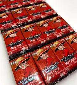 52x OP13 Carrying On His Will Dead Booster Packs- One Piece TCG - ENGLISH - - Image 5