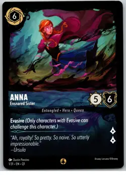 #1 Anna - Ensnared Sister Disney Lorcana Illumineer's Quest: Deep Trouble - Image 1
