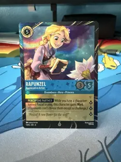 Rapunzel - Appreciative Artist 1 Disney Lorcana Promo Cards Holo - Image 1