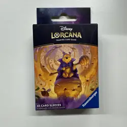 Disney Lorcana TCG - Deck Protectors - WINNIE THE POOH [65 Card Sleeves] - Image 1