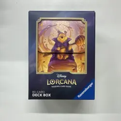 Disney Lorcana TCG Shimmering Skies Winnie the Pooh Deck Box [Holds 80 Cards] - Image 1