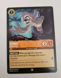 Disney Lorcana TCG - Whispers In The Well: Gurgi (010/204) - Common - Near Mint - Image 1