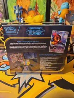 NEW! Pokemon TCG Phantasmal Flames Pokemon Center Elite Trainer Box PKC ETB - Image 2