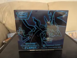 Sealed! Pokemon TCG Phantasmal Flames Pokemon Center Elite Trainer Box PKC ETB - Image 1