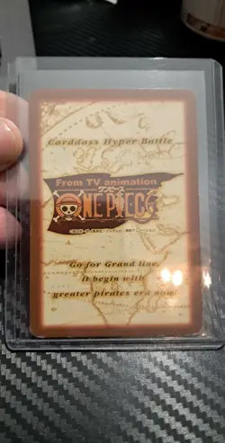 BANDAI One Piece Hyper Battle C203 SMOKER GOLD STAMPED SCARCE EARLY CARD - Image 2