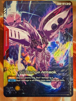 Gundam TCG Card Game Dual Impact GD02-107 R+ All-Range Attack Alt Art Rare NM - Image 1