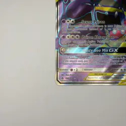Pokemon Card Muk & Alolan Muk GX 196/214 Unbroken Bonds Tag Team Full Art NM - Image 4