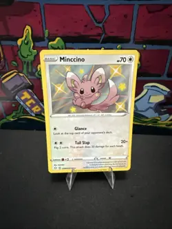 Pokemon TCG Minccino Sv093 and Cinccino SV094 Lot Of 2 Cards NM Shiny - Image 2