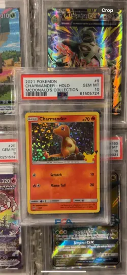 PSA 10 Charmander Holo 9/24 McDonalds Collection Pokemon Card 2021 - Image 4