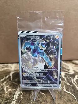 Pokemon TCG Thundurus - Promo Scarlet & Violet Promo Cards 209 W/Dividers SEALED - Image 1