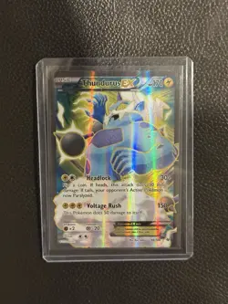Thundurus EX - 98/108 - Full Art Ultra Rare - Roaring Skies - Pokemon Card NM - Image 1