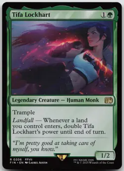 Tifa Lockhart R FINAL FANTASY 206 NM - Image 1