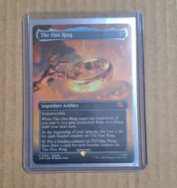 The One Ring (Borderless) Foil MTG Promo Lord of the Rings #P 0451 - Image 1
