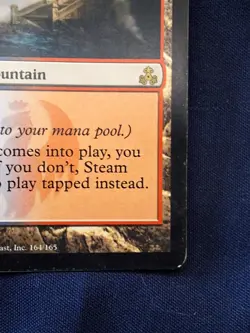 MTG Steam Vents Guildpact Regular Rare MP - Image 4