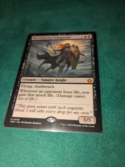 Bloodthirsty Conqueror NM Non-Foil M 0058 FDN Magic The Gathering - Image 1