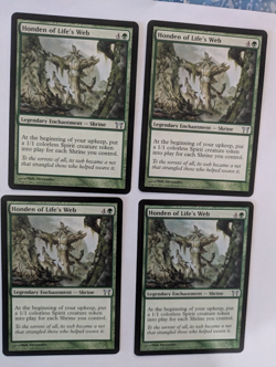 4 Honden of Life's Web Champions of Kamigawa MTG NM Free shipping&tracking - Image 1