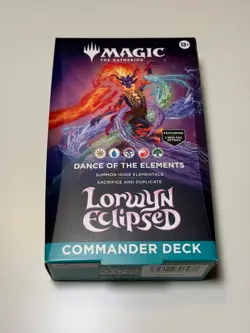 MAGIC THE GATHERING: LORWYN ECLIPSED COMMANDER DECK DANCE OF THE ELEMENTS (ENG) - Image 1