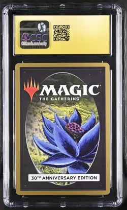 Mox Sapphire (CGC PRISTINE 10) - Retro Frame - MTG 30th Anniversary Edition - Image 2