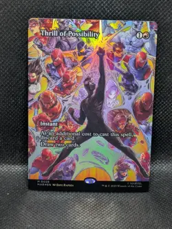 Thrill of Possibility M Foil #28 | MAR Marvel Universe | MTG Spider-Man - Image 1