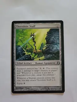 MTG - Thornbite Staff - Morningtide - Image 3