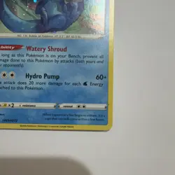Pokemon TCG Vaporeon Black Star Promos Swsh072 Holo Promo Card - Image 5