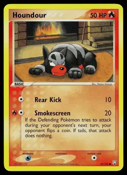 Pokemon Card - Houndour Team Rocket Returns 59/109 Common - Image 1
