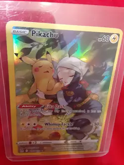 Pikachu - TG05/TG30 - Full Art Holo Rare Lost Origin - Pokemon Card - NM SEE ALL - Image 1