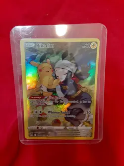 Pikachu - TG05/TG30 - Full Art Holo Rare Lost Origin - Pokemon Card - NM SEE ALL - Image 2