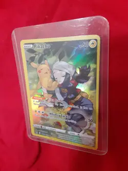 Pikachu - TG05/TG30 - Full Art Holo Rare Lost Origin - Pokemon Card - NM SEE ALL - Image 4