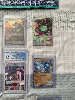 Pokemon Card Collection Lot PSA CGC Slabs + Singles Promos Packs Collection 151 - Image 5