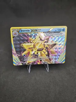 Pokemon TCG Starmie BREAK 32/108 Evolutions All Holo Foil Card - Lightly Played - Image 1