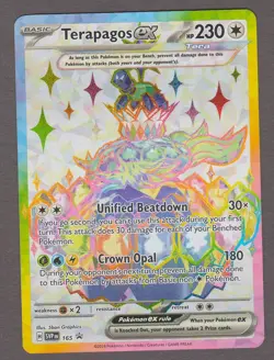 Terapagos ex SVP 165 Pokemon TCG Scarlet & Violet Black Star Promo NM - Image 1