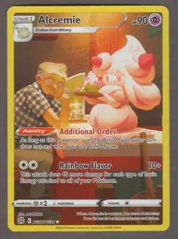 Alcremie TG08/TG30 Brilliant Stars Trainer Gallery Full Art Holo Pokemon Card - Image 1