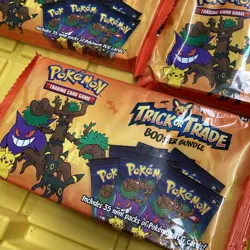 Pokemon 2024 Halloween Trick or Trade BOOster Bundle 35 New Pack Sealed Lot of 3 - Image 5