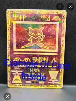 Pokemon The Movie Sealed Ancient MEW Black Star Promo Mint Condition - Image 2