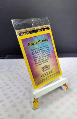 Pokemon The Movie Sealed Ancient MEW Black Star Promo Mint Condition - Image 4