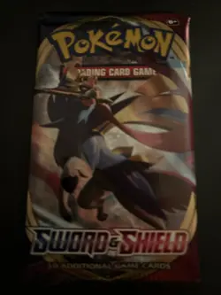 21.99g HEAVY Pokemon TCG: Sword and Shield Base Set Booster Pack - SEALED 820650806513 - Image 2