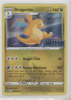 Dragonite (Prerelease Stamp) Pokemon Sword & Shield Silver Tempest #131 - Image 1