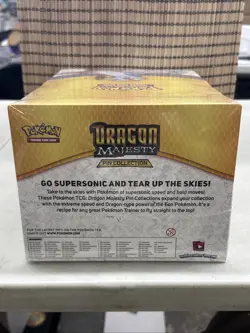 Pokemon TCG Dragon Majesty Latias and Latios Pin Collection Display Sealed - Image 3