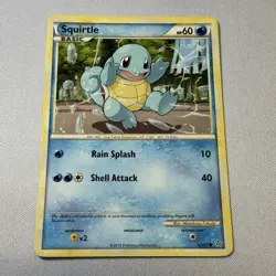 Squirtle 063/095 Non Holo Pokemon Unleashed Pokemon TCG Near Mint Condition - Image 2