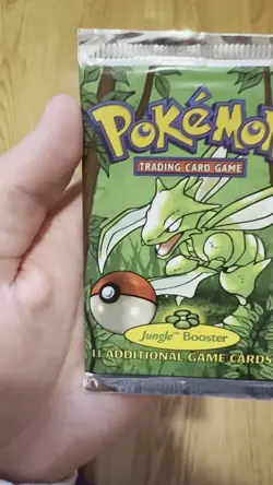 Wizards of the Coast First Edition Pokemon Jungle Booster Pack 1999 Scyther - Image 2