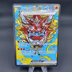 Hearthflame Mask Ogerpon ex 148/131 Pokemon Prismatic Evolutions SIR NM - Image 1