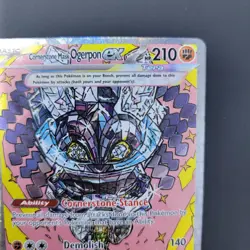 Pokemon Prismatic Evolutions Cornerstone Mask Ogerpon EX SIR 160/131 NM - Image 5