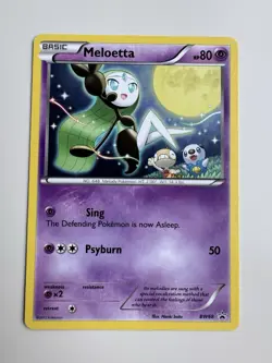 Meloetta - BW68 - Pokemon Black & White Promo - Image 1