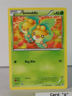 Sewaddle - Plasma Storm - 8/135 - singles - Pokemon TCG - Common - Image 3