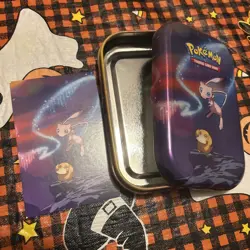 Pokemon EMPTY Mini Tin Kanto Power Mew Psyduck - Image 1
