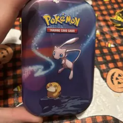 Pokemon EMPTY Mini Tin Kanto Power Mew Psyduck - Image 3